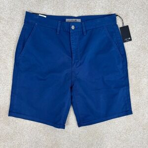 JOE'S JEANS Mens 32‎ Estate Blue Cotton Stretch Trouser Shorts NWT MSRP $158
